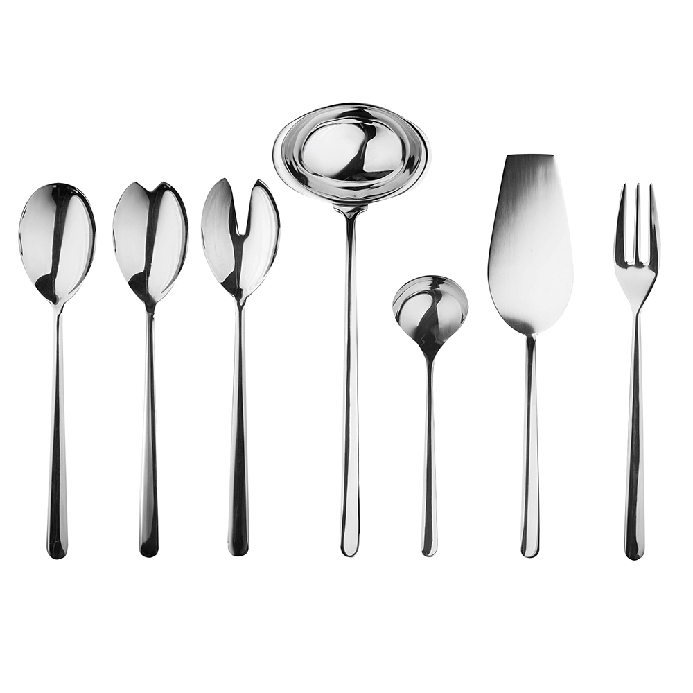 Salad Spoon & Fork Serving Set , Linea