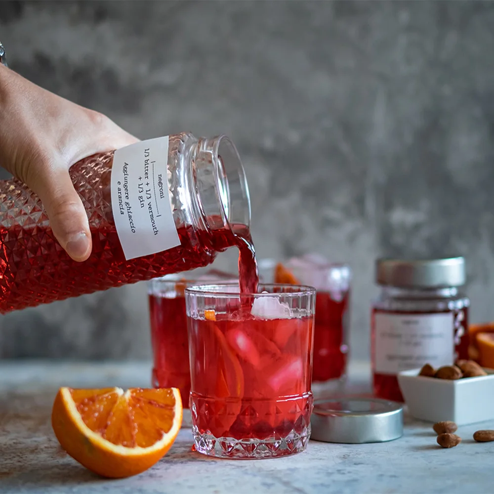 Vintage Double Old Fashion Set