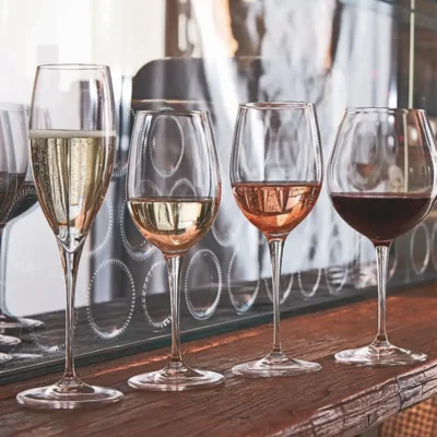 Premium No.2 Flute Glass Set