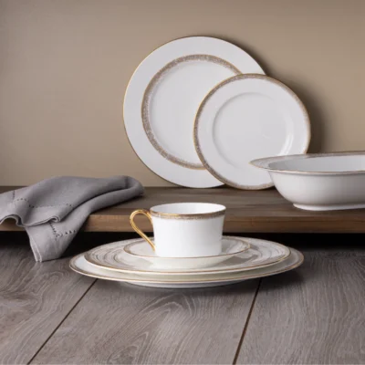 Haku Tea Cup W/Rd Handle Set