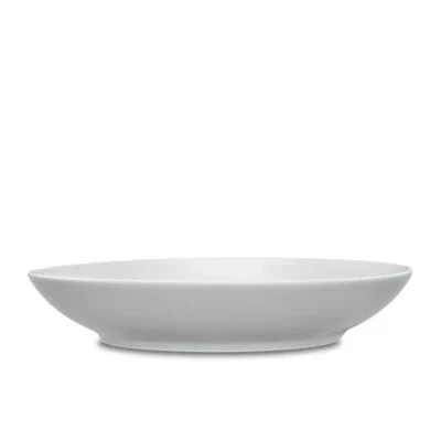 Noritake Grey On Grey Swirl Pasta Bowl