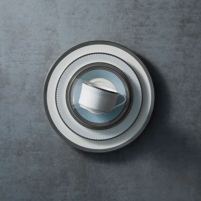 Bogart Platinum Tea Saucer