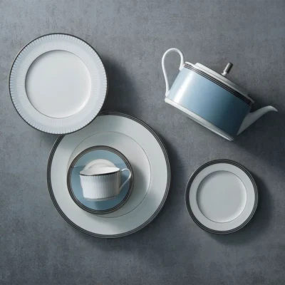 Bogart Platinum Dinner Plate Set