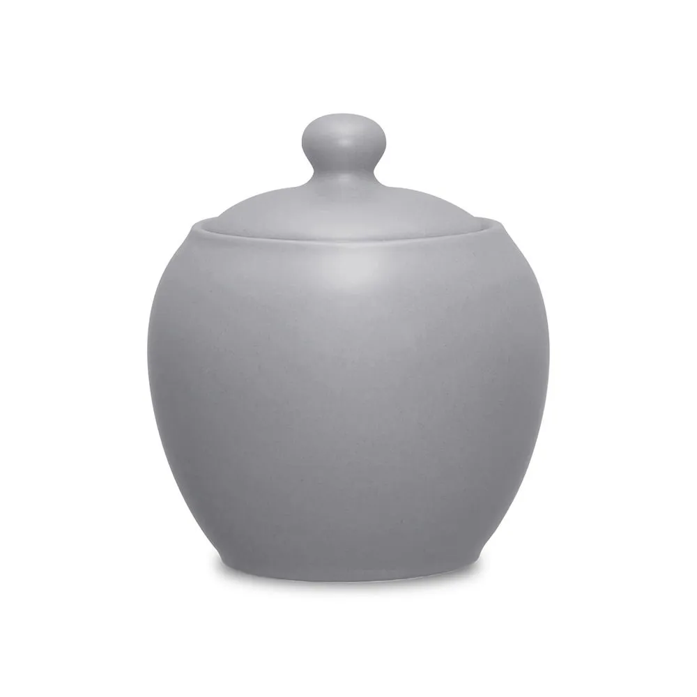 Noritake Colorwave Sugar Holder With Cover - Slate