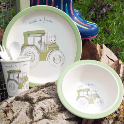 Visit A Farm- Tractor Dining Set