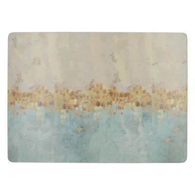 Golden Placemats Set
