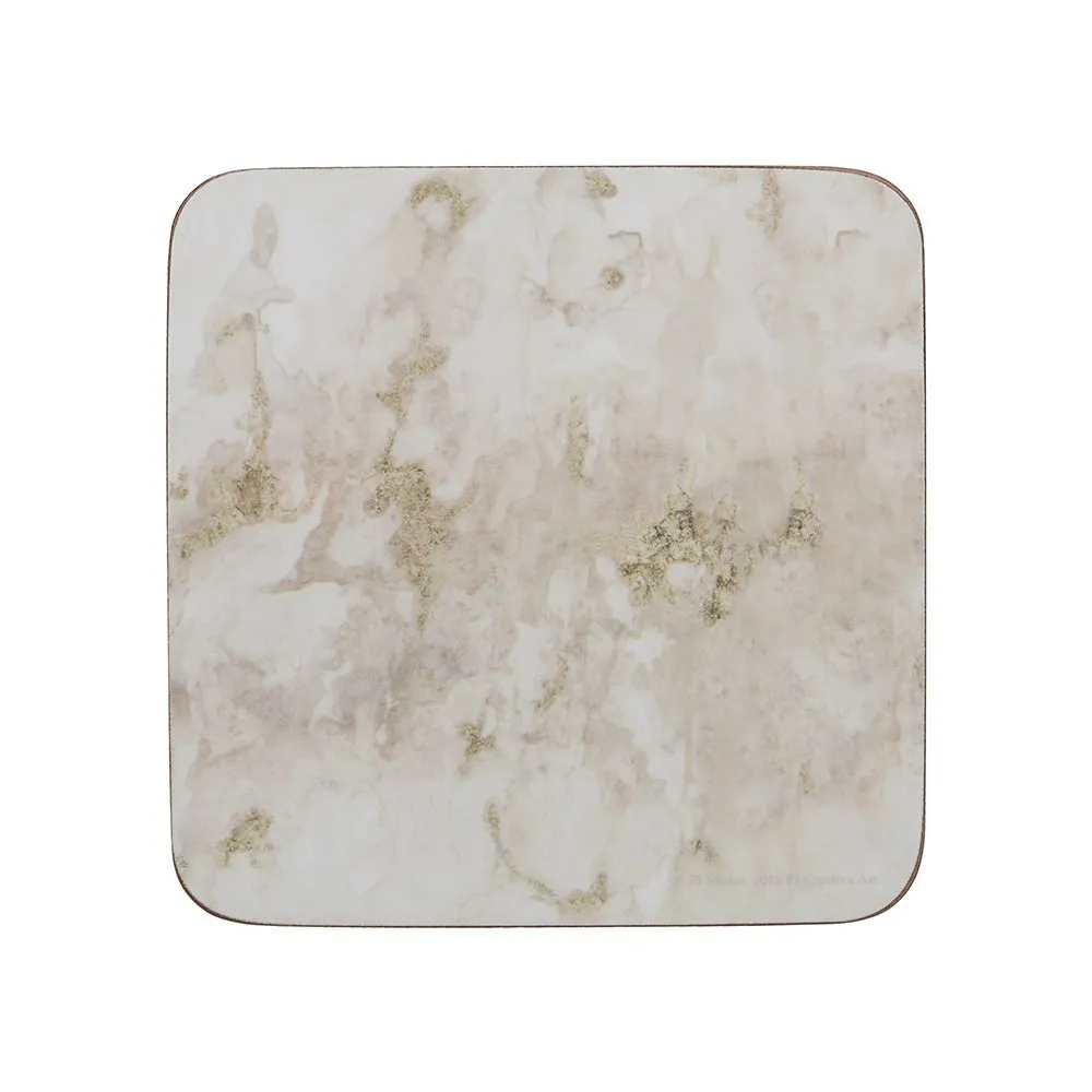 Grey Marble Coasters Set