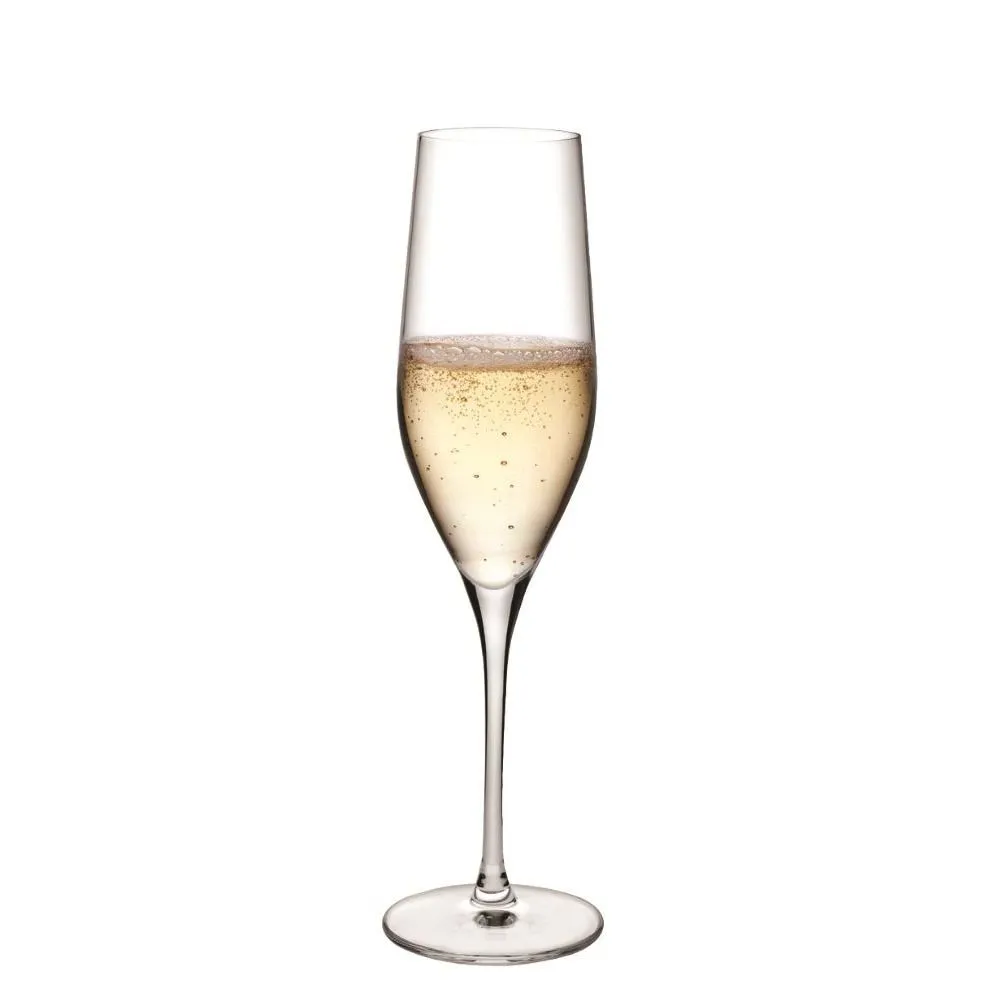 Champagne Crystal Glasses Set