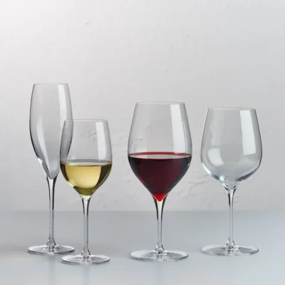 Crystal Red Wine Glasses Set