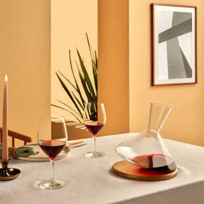 Crystal Red Wine Glasses Set