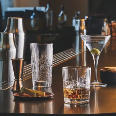 Bartender Stone D.O.F. Glass Set