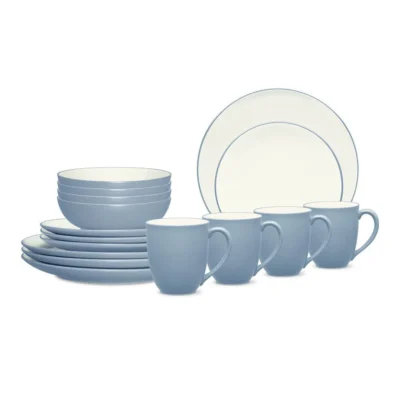 Noritake Colorwave Coupe Dinner Plate - Ice