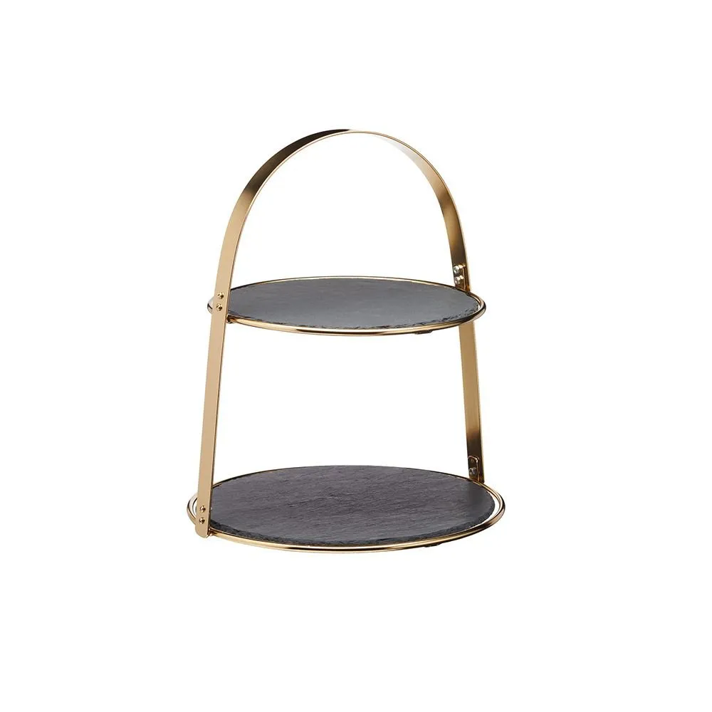 Tier Brass Cake Stand