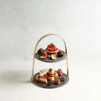 Tier Brass Cake Stand