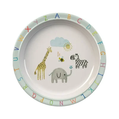 Alphabet Dinner Plate