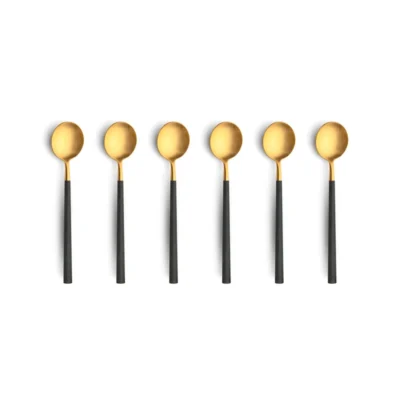 Coffee Set Black Gold