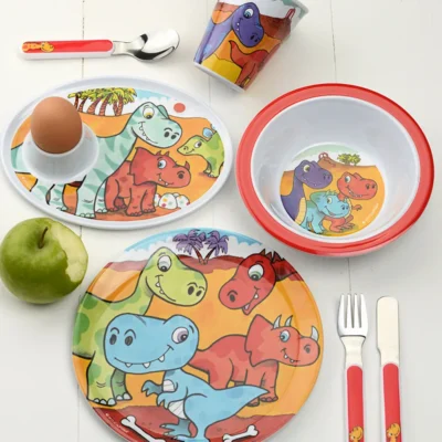 Dinos Egg Cup W/ Tray