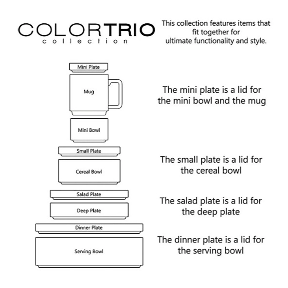 Colortrio Stax Plate