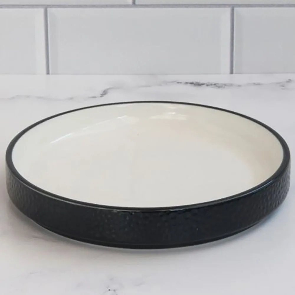 Noritake Colortex Stone Stax Small Plate - Black