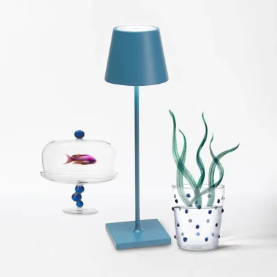 Poldina Pro Table Lamp, Avio Blue