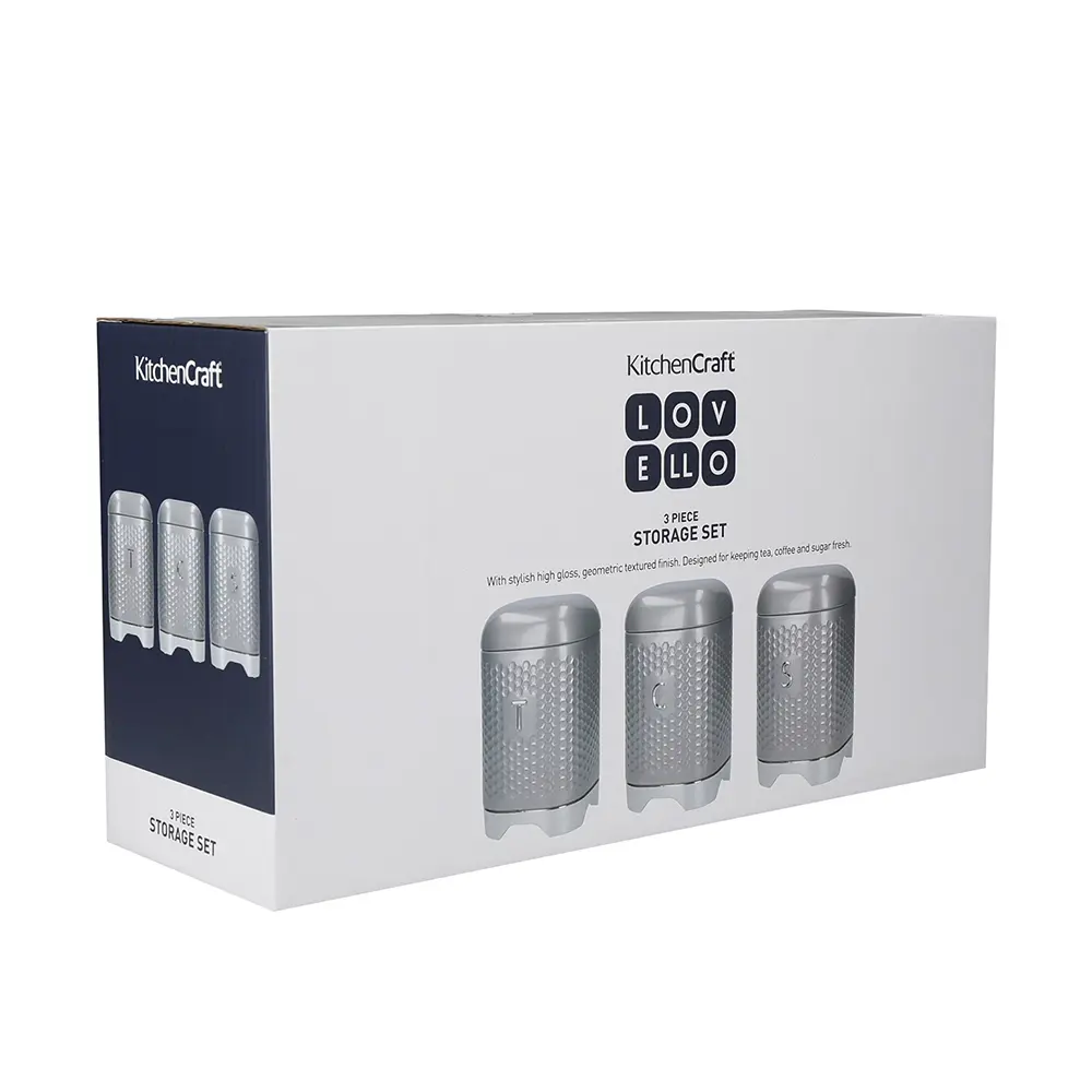 Tea, Coffee and Sugar Canisters