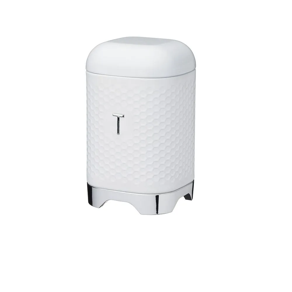 Tea Canister Ice White