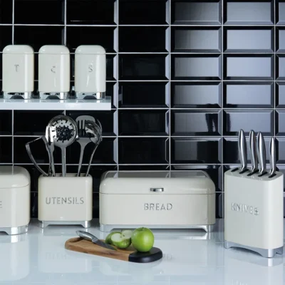 Utensil Holder Cream