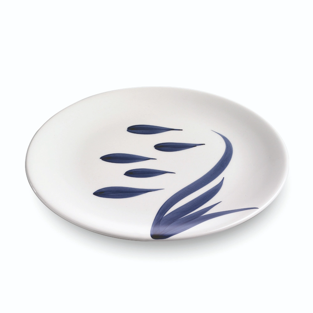 Mannaggia Li Pescetti Stoneware Dinner Plate - Blue Seabed