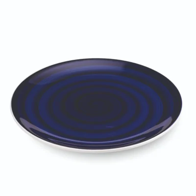 Mannaggia Li Pescetti Stoneware Dinner Plate - Blue Sea