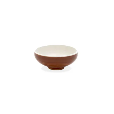 Medium Bowl Dot - Brown Set