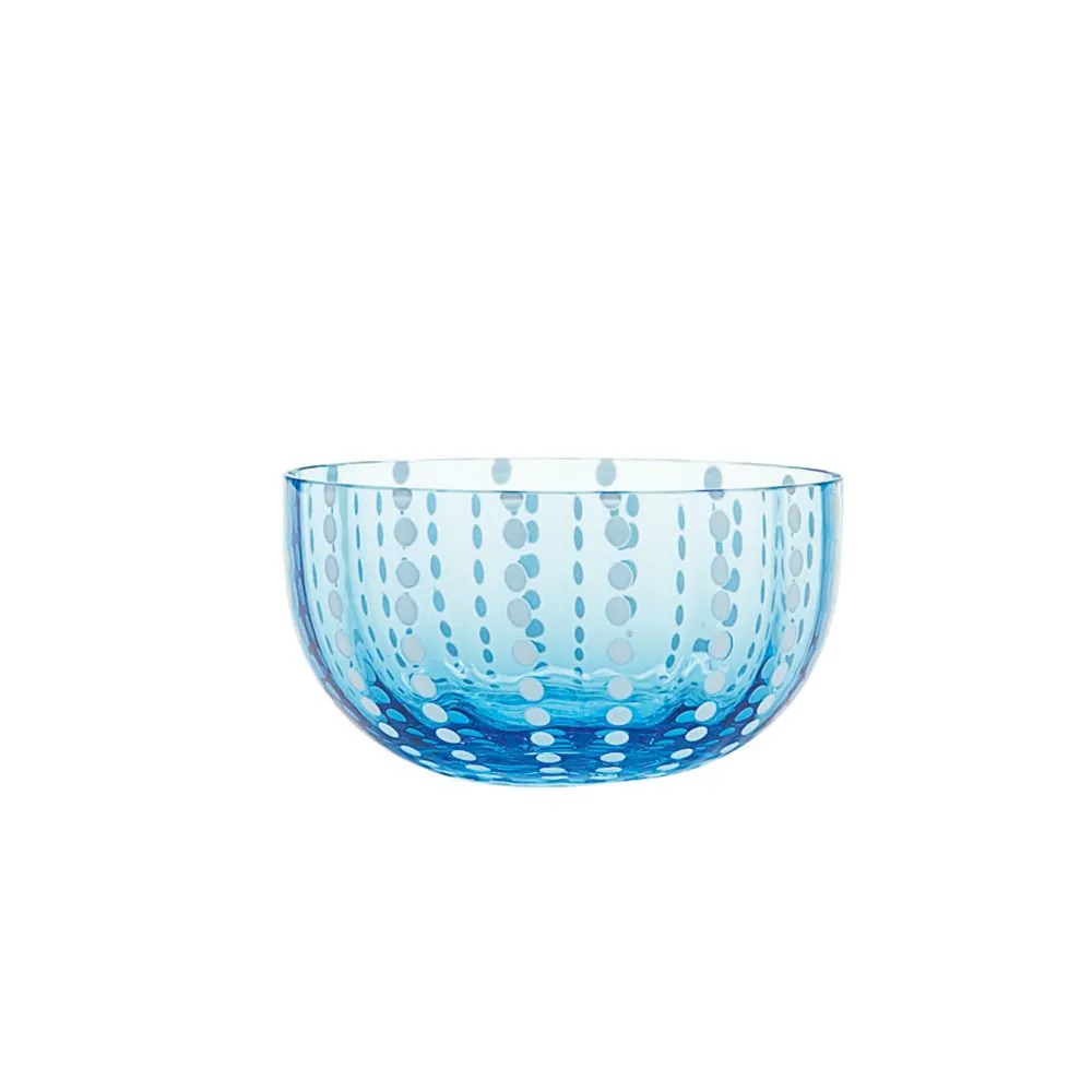 Perle Bowl Aquamarine