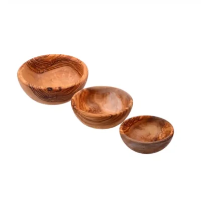 Tunisian Olive wood bowls Medium