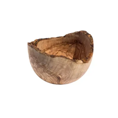 Rustic Olive wood bowls Large