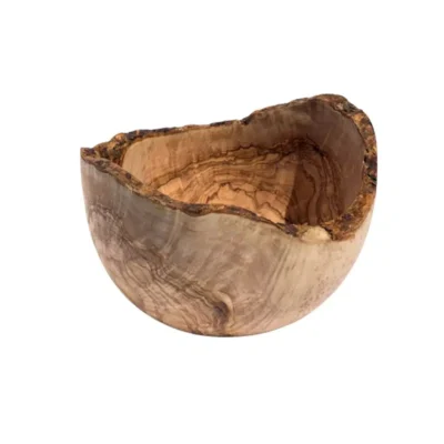 Rustic Olive wood bowls Very Large