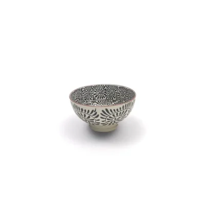 Tue Porcelain Mini Bowl Black