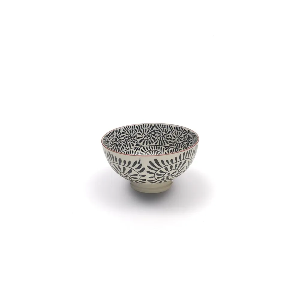 Tue Porcelain Mini Bowl Black