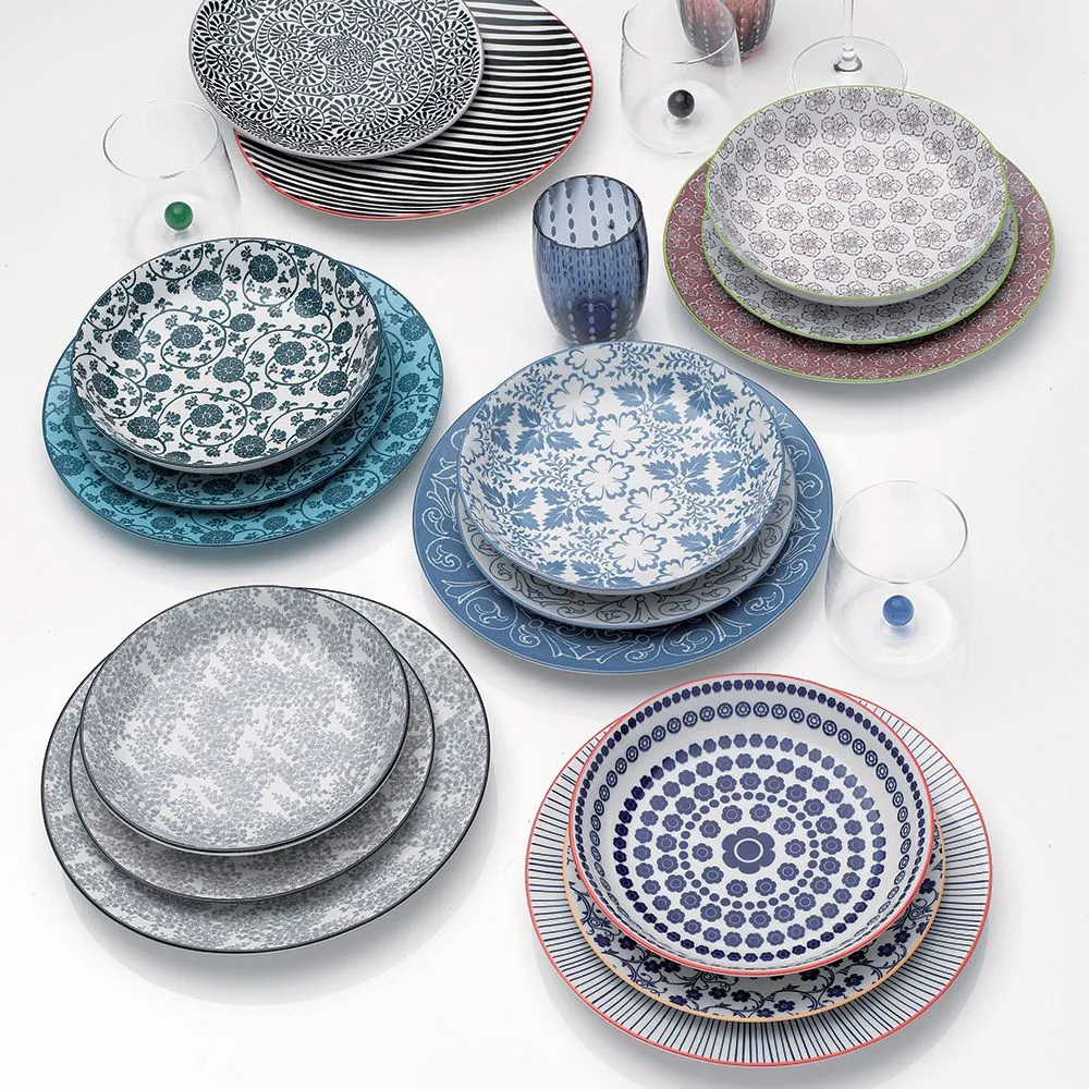 Tue Porcelain Plate - Ocean
