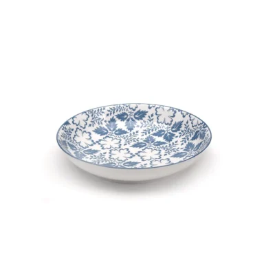 Tue Porcelain Deep Plate Turquoise