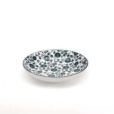 Tue Porcelain Deep Plate Ocean