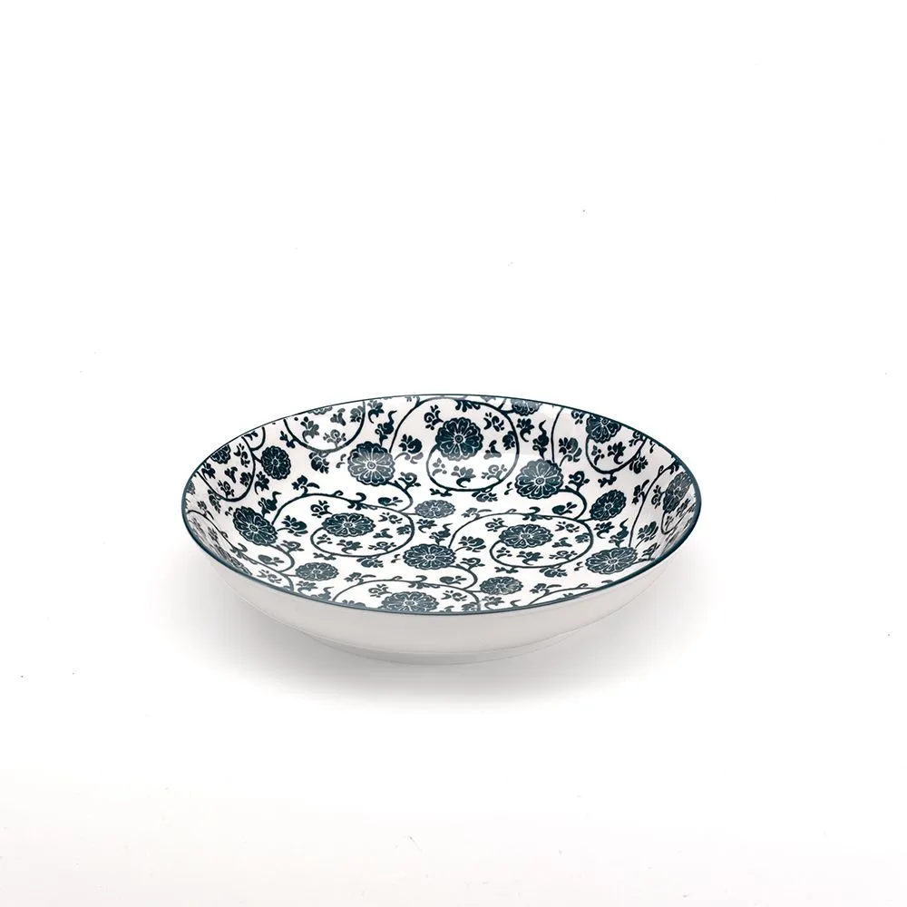 Tue Porcelain Deep Plate Ocean