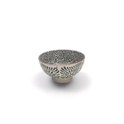 Tue Porcelain Small Bowl Black