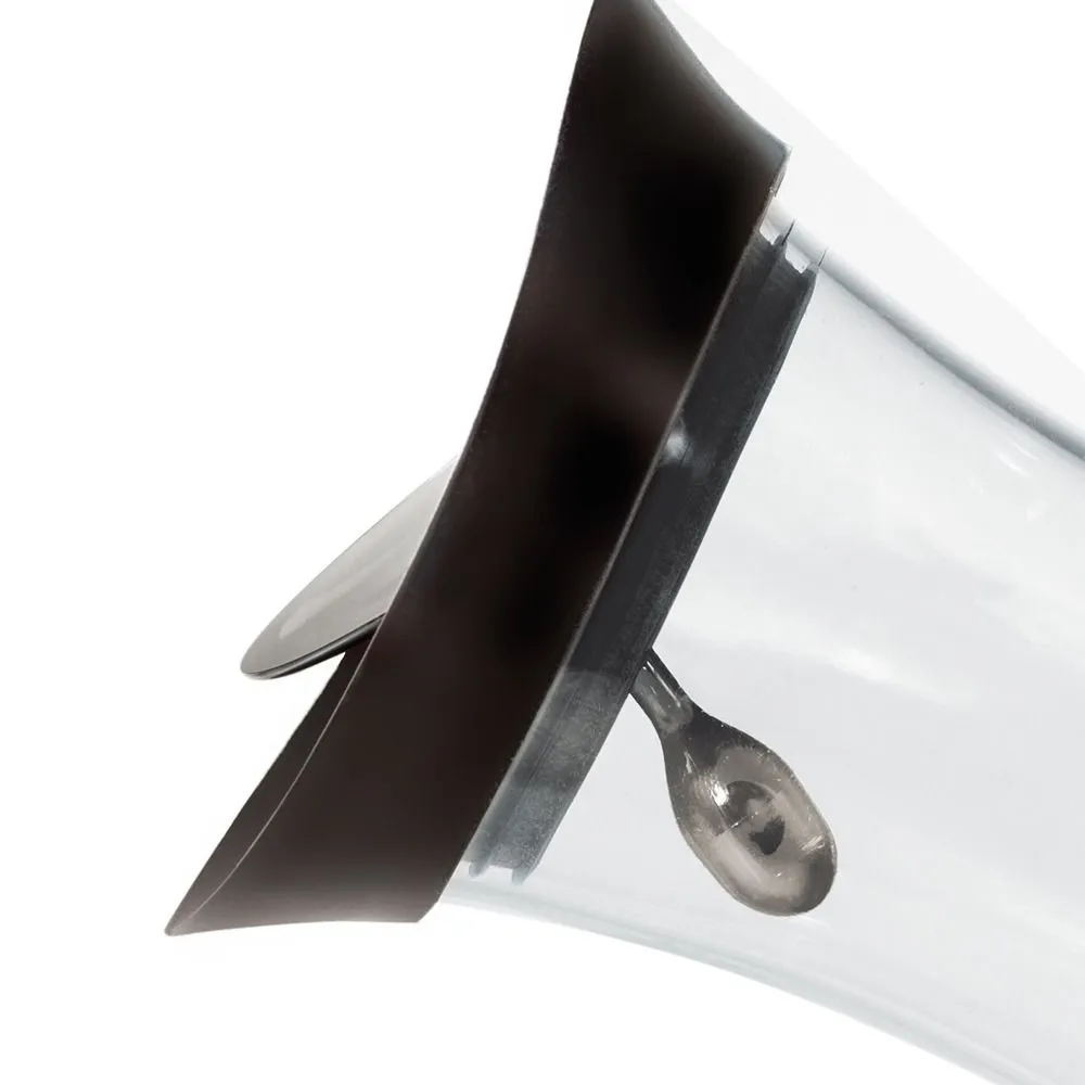 Glass Pitcher with Lid - Black & Base With Ice Pack