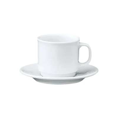 Contemporary Fine China Espresso Coffee Saucer