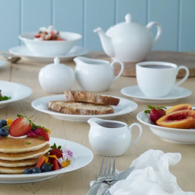 Arctic White Tea Saucer