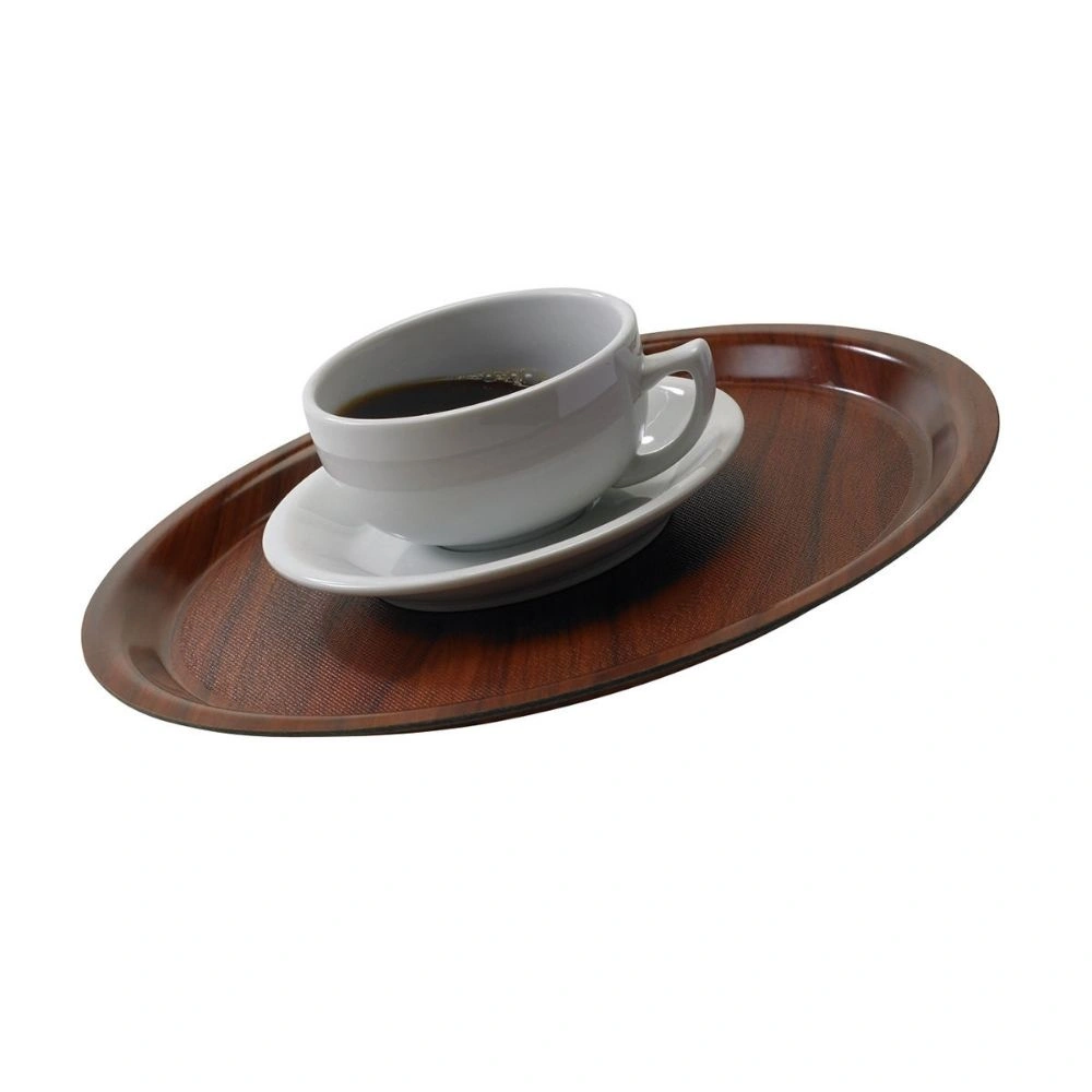 Walnut Mykonos Round Tray