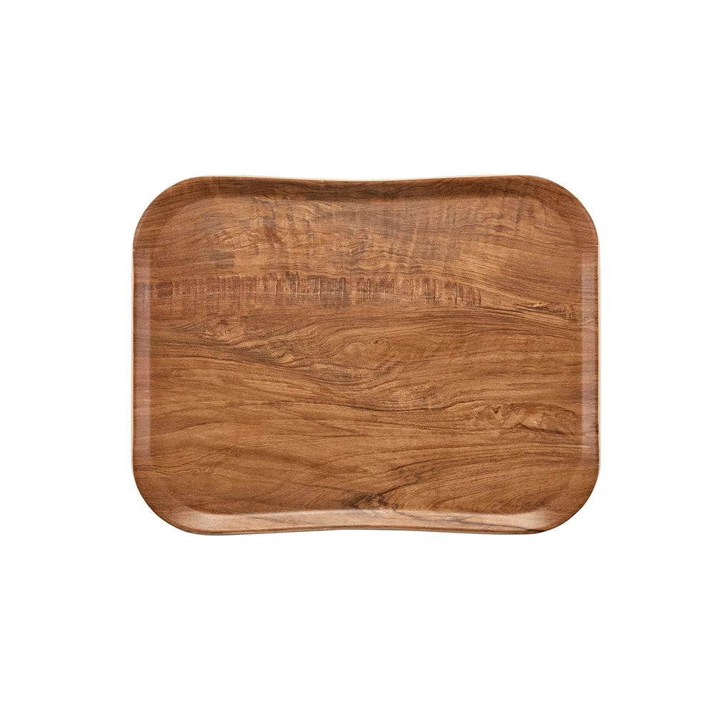 Versa Rect Brown Olive Tray